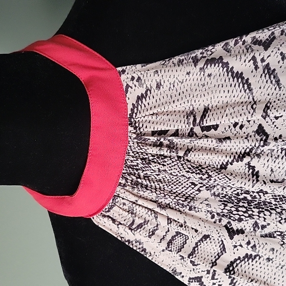 Free People THROUGH THE NIGHT snakepython print backless halter - Picture 3 of 9